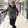 Курточка из варёного коттона на искусственном меху с капюшоном.